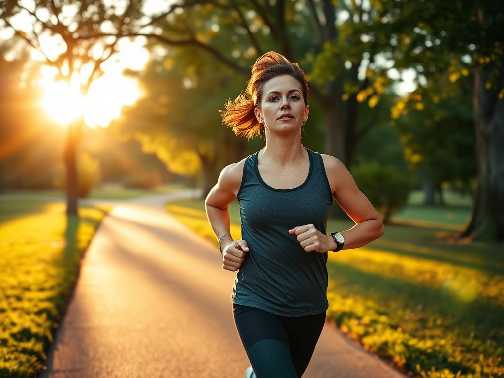 Start your day with a refreshing jog and enjoy the beauty of nature
